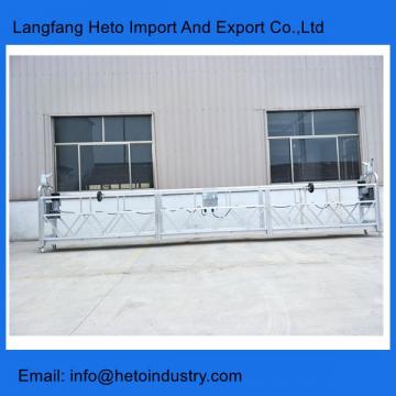 Hot galvanized steel building maintenance temporary suspended platform