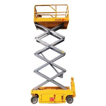 High efficiency 10m electric hydraulic self propelled scissor lift