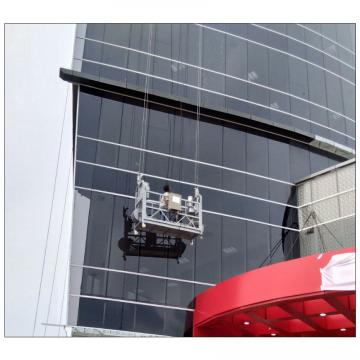 Galvanized steel ZLP800 Indonesia temporary platform gondola for cleaning