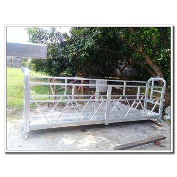 Galvanized steel 6 meters ZLP630 suspended scaffolding platform