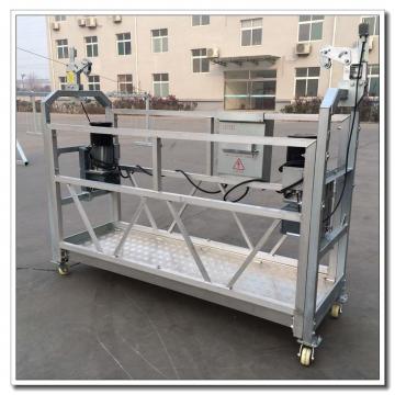 Aluminium temporary suspended platform ZLP630 counter weight gondola