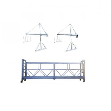 Aluminium 1000kg working platform gondola for building cleaning