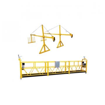 Painting steel 1000kg working platform gondola for building cleaning