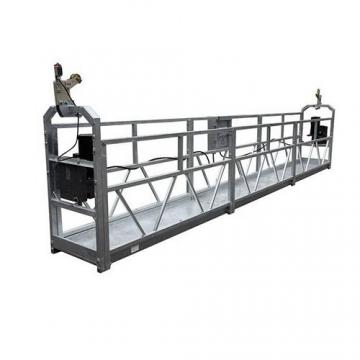 Durable galvanized steel modular suspended platform for window cleaning