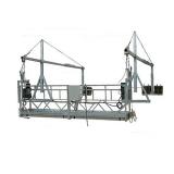 Galvanized steel temporary suspended access platforms for building